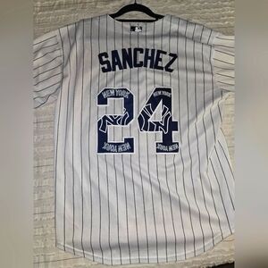 New York Yankees Replica Gary Sanchez Jersey